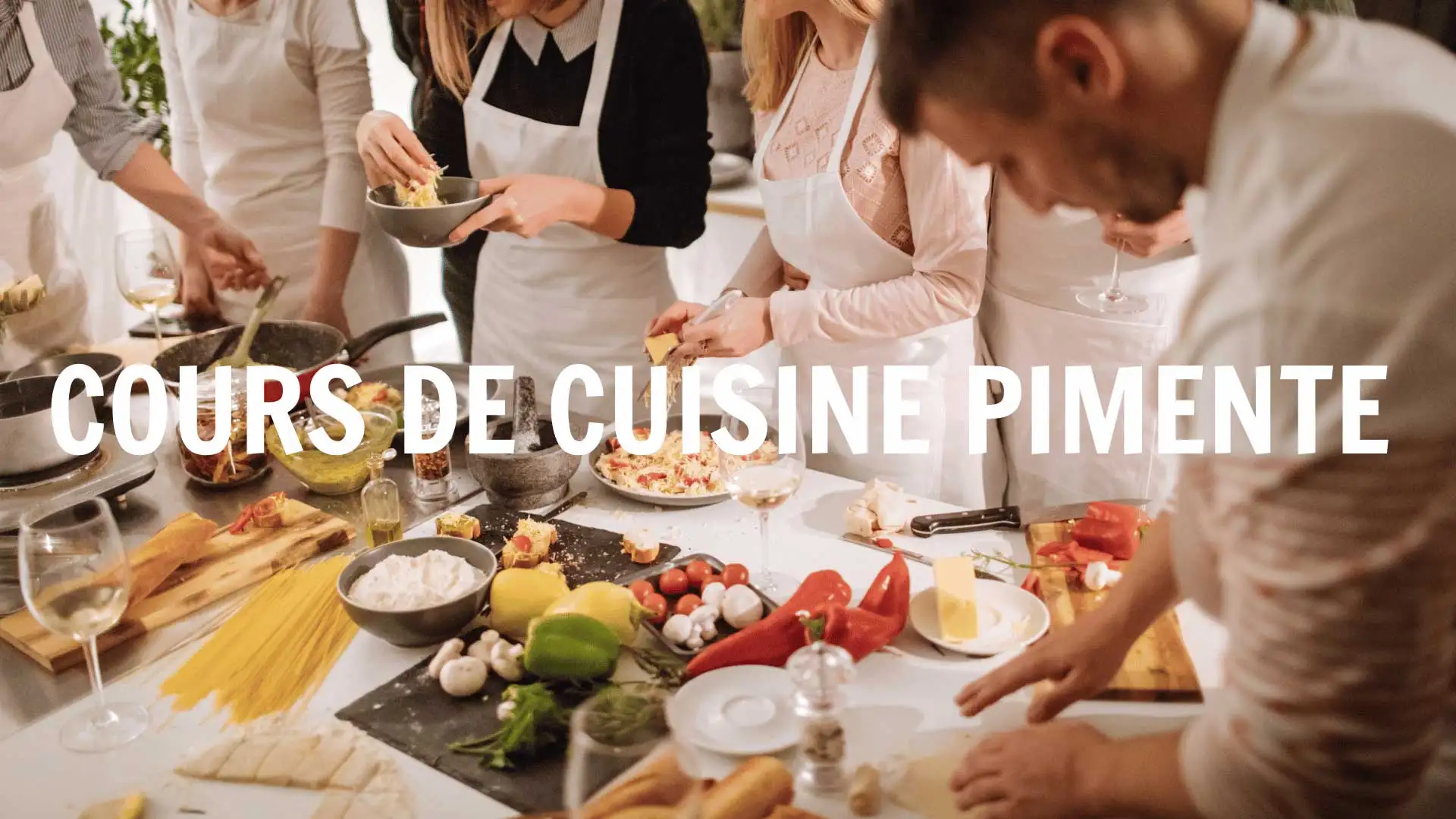 Cours de cuisine Séminaire à Biarritz Agence Evènementiel Cap Fusion