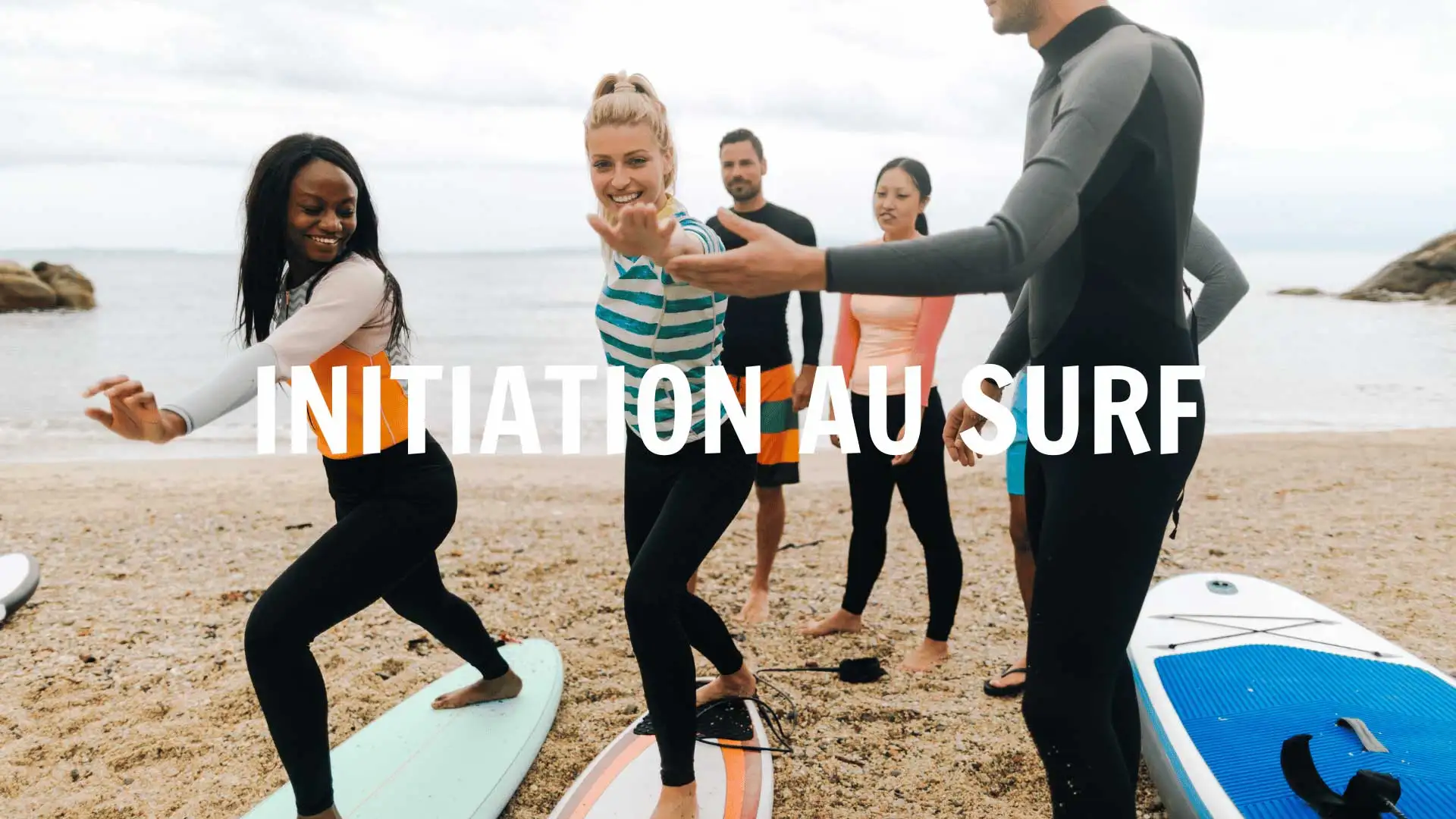 Initiation au Surf Séminaire à Biarritz Agence Evènementiel Cap Fusion