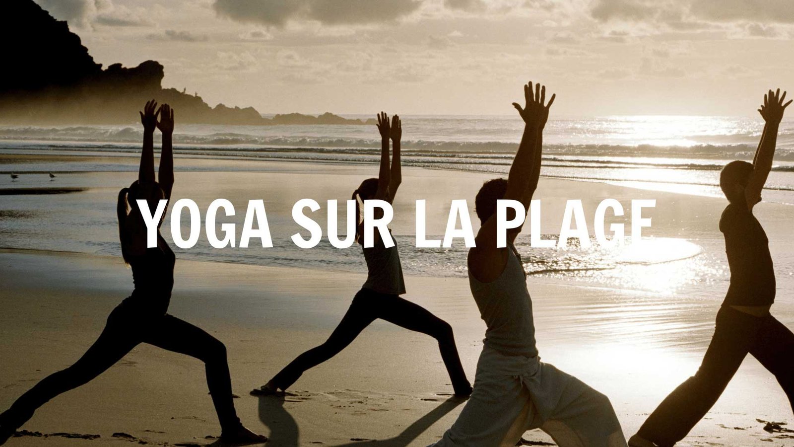 Yoga sur la plage Séminaire à Nice Agence Evènementiel Cap Fusion
