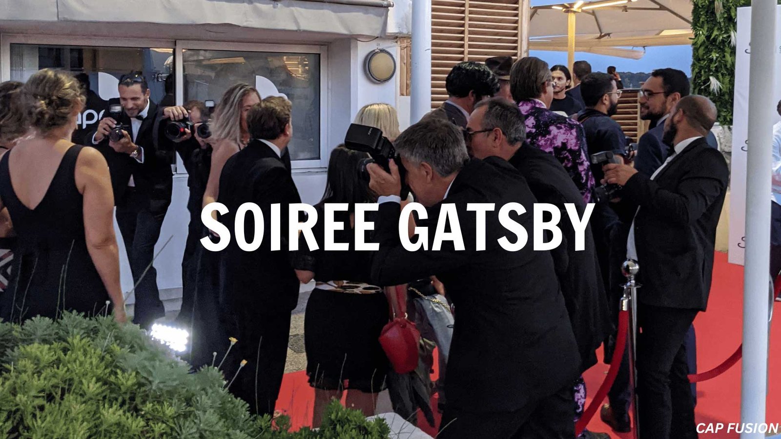 Soirée Gatsby Séminaire à Cannes Agence Evènementiel Cap Fusion