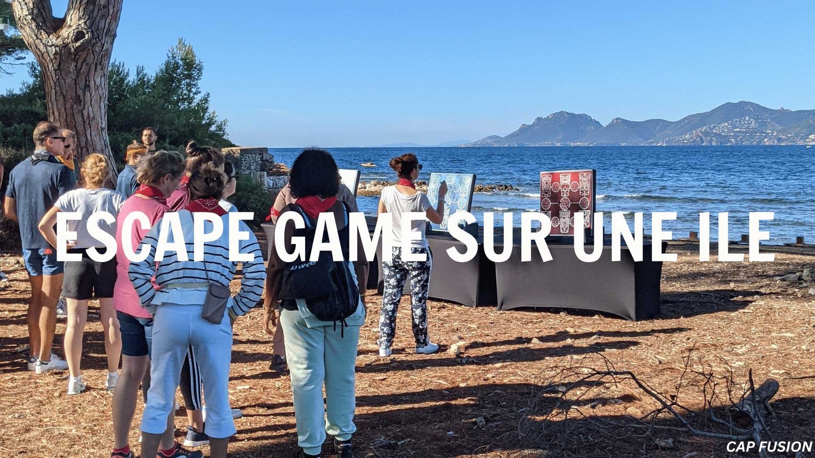 Team Building escape Game Séminaire à Cannes Agence Evènementiel Cap Fusion