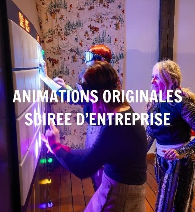 Top animations originales soirées d’entreprise