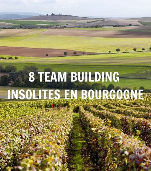 8 team building insolites en Bourgogne - Agence Evènementiel Cap Fusion