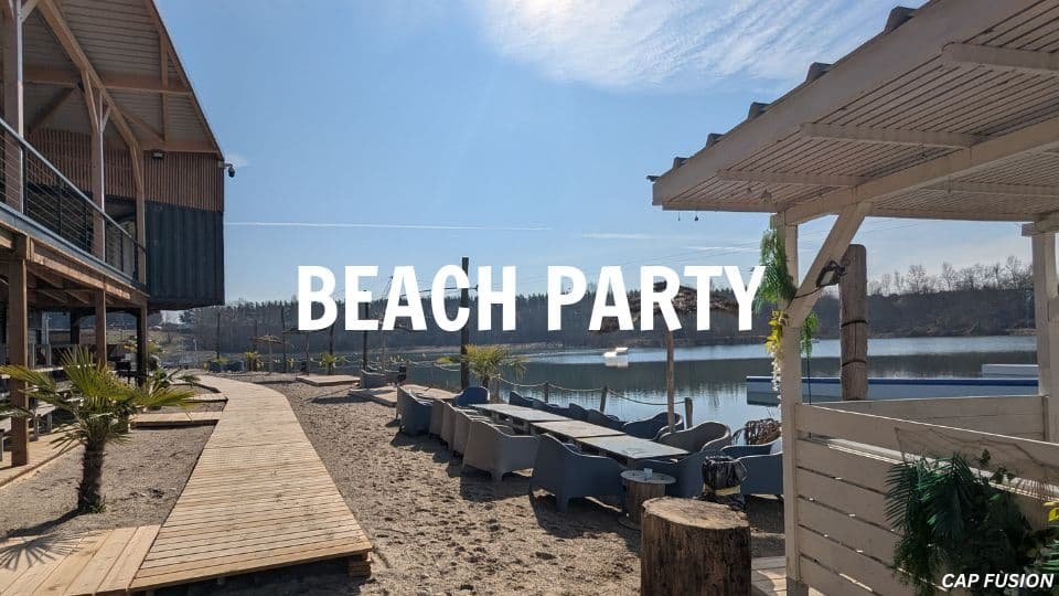 Beach Party - 8 idées originales pour organiser votre soirée d’entreprise en Alsace - Agence Evènementiel Cap Fusion