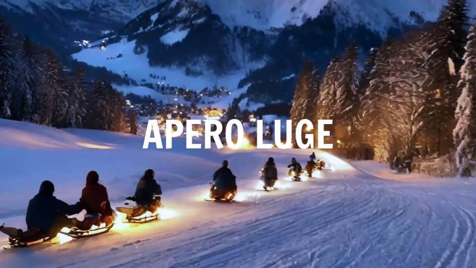 Apero Luge - 8 idées de team building insolites à Chamonix - Agence Evènementiel Cap Fusion