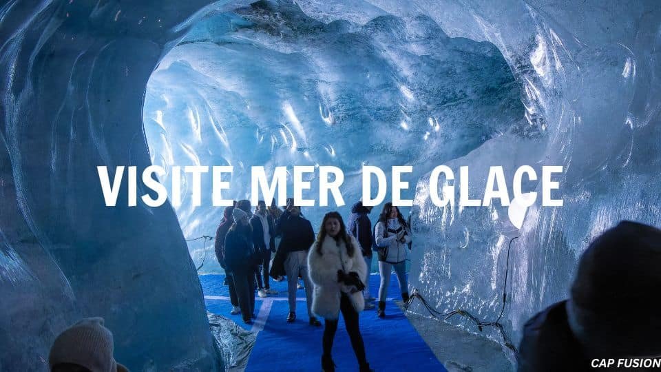 Visite mer de glace - 8 idées de team building insolites à Chamonix - Agence Evènementiel Cap Fusion