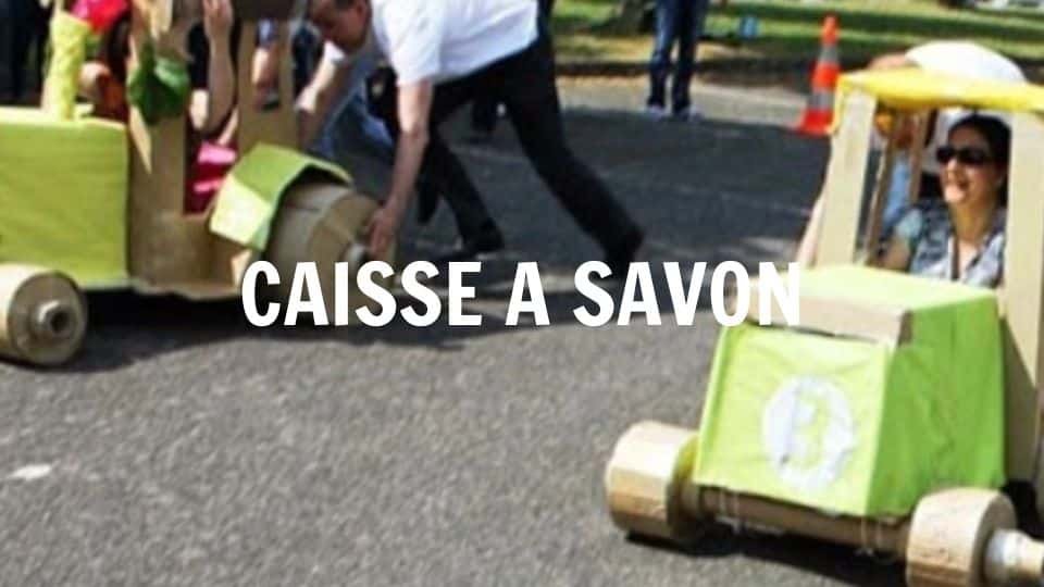 Caisse a savon - 8 team building insolites en Bourgogne - Agence Evènementiel Cap Fusion